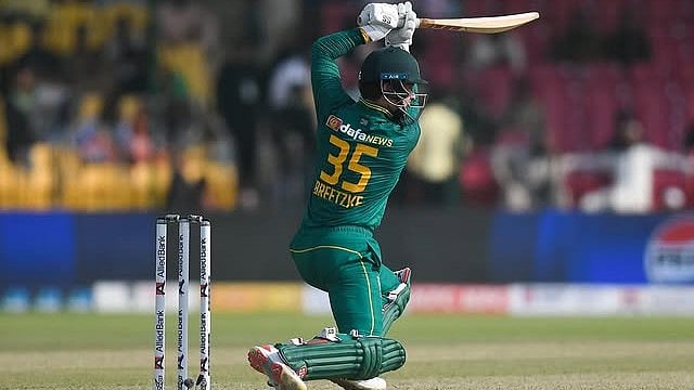 | Photo: Instagram/i3mbreetzke : File photo of Matthew Breetzke in action for South Africa.