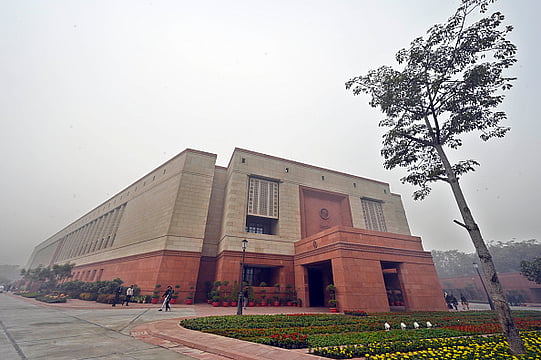Man Held For Jumping Into The Parliament Premises, Raising Security Concerns