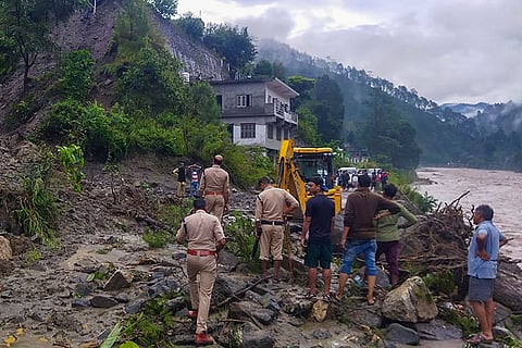 Weather: Aftermath of heavy rains in Chamoli