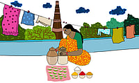 Illustraion by Anupriya : The city looks verdant with trees growing taller along the highways, the green, greener. 