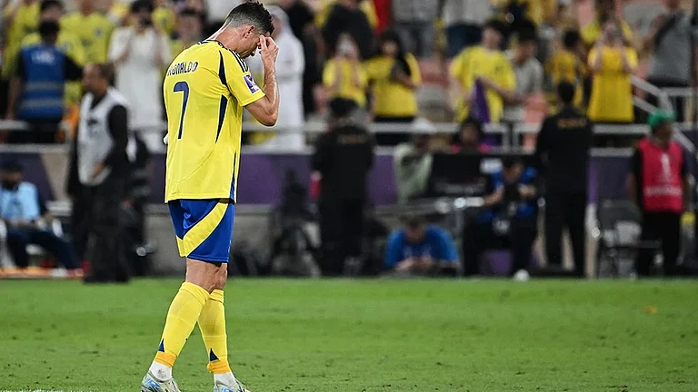 Al-Nassr Vs Al-Qadsiah Highlights, Saudi Pro League 2025-26: Ronaldo and Al Nassr’s title charge takes blow after loss. - | Photo: AP/Ali Issa