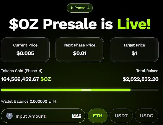 Ozak AI Presale