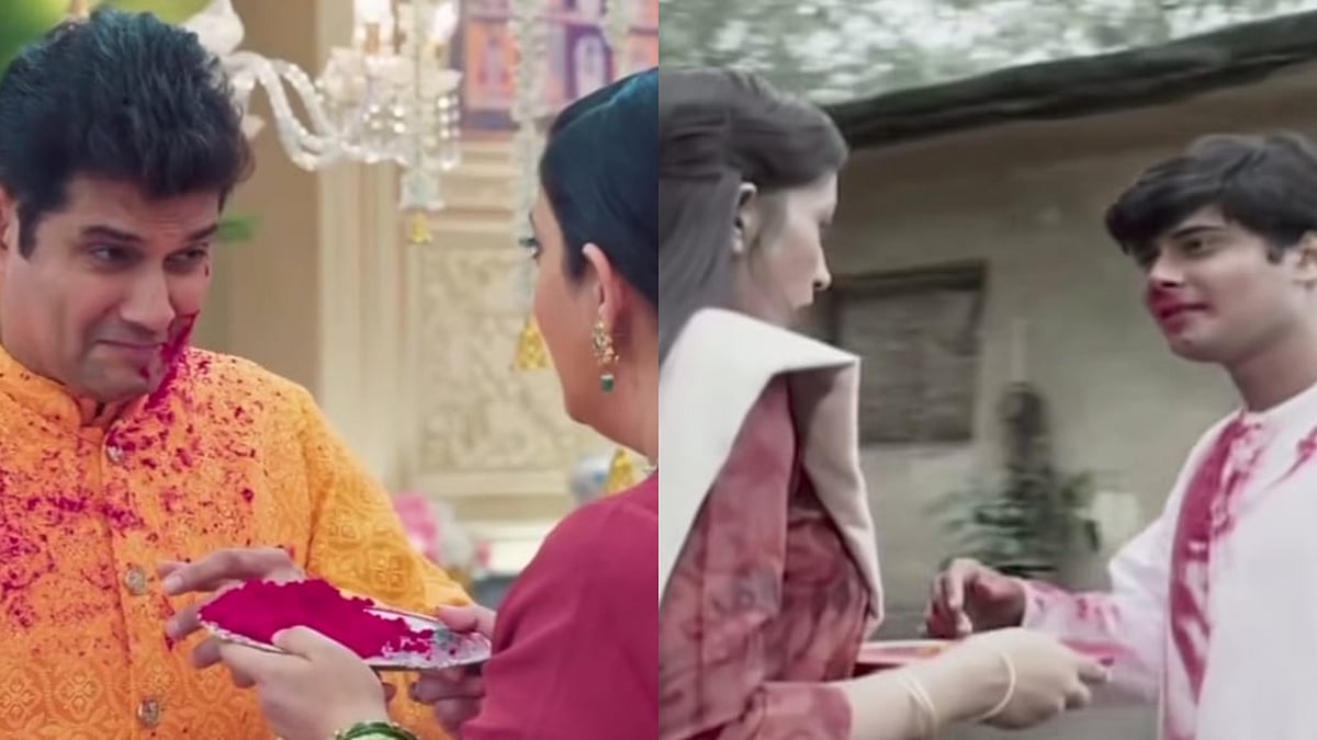 Instagram/Balaji Telefilms : Smriti Irani and Amar Upadhyay's iconic scene from Kyunki Saas Bhi Kabhi Bahu Thi