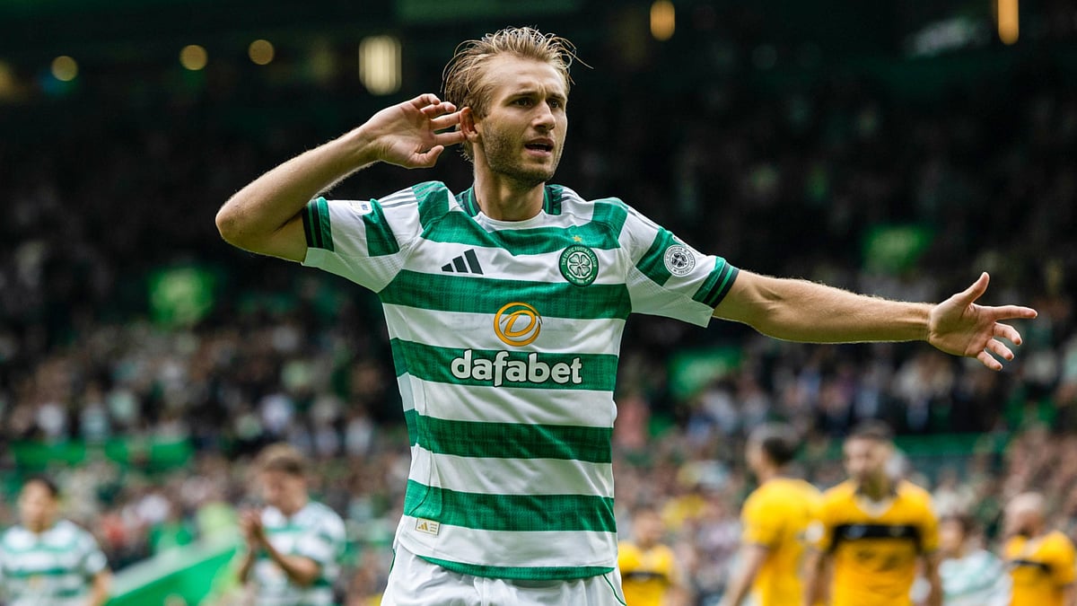 Benjamin Nygren scored twice against Livingston