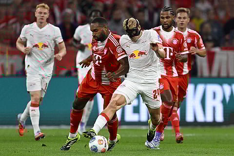 Bundesliga Soccer Match: Bayern Munich vs RB Leipzig