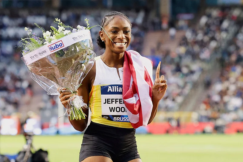 Melissa Jefferson-Wooden Brussels Diamond League