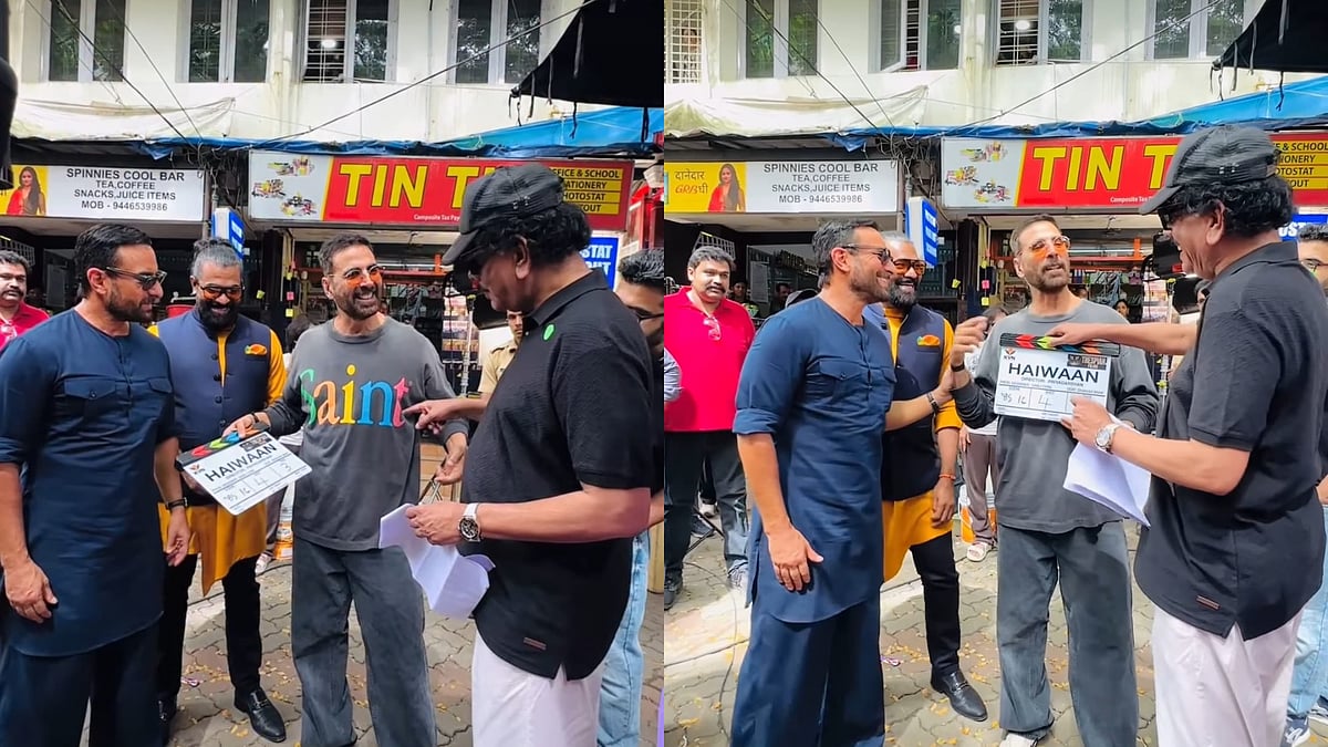 Instagram/Akshay Kumar : Akshay Kumar, Saif Ali Khan start shooting for Priyadarshan's Haiwaan