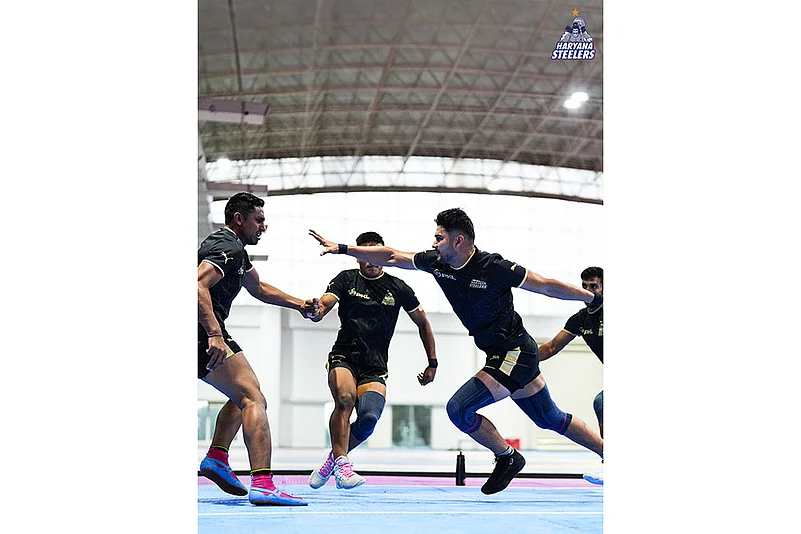 Haryana Steelers Kabaddi Season Training