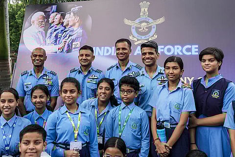 Felicitation Ceremony of Gaganyatris in Delhi