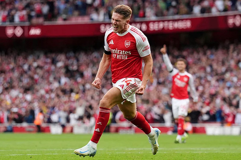 English Premier League 2025-26 Matchday 2 Arsenal Vs Leeds United_Viktor Gyokeres