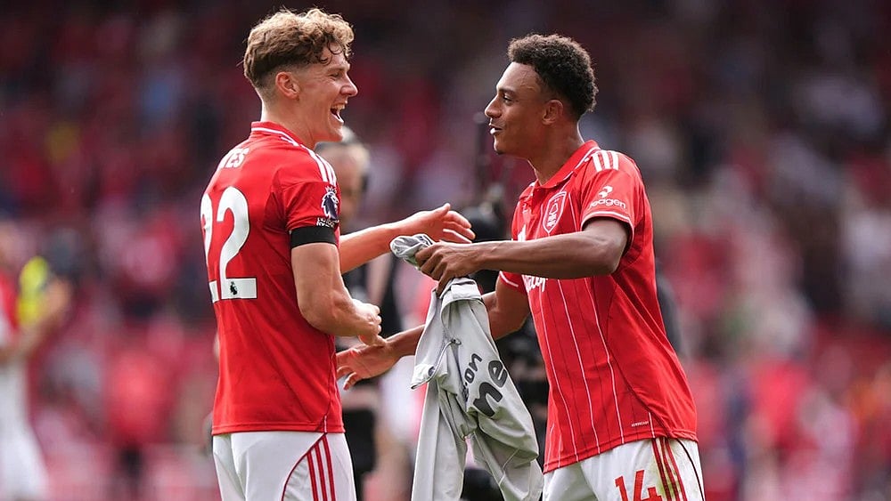 | Photo: Bradley Collyer/PA via AP : English Premier League: Nottingham Forest vs Brentford