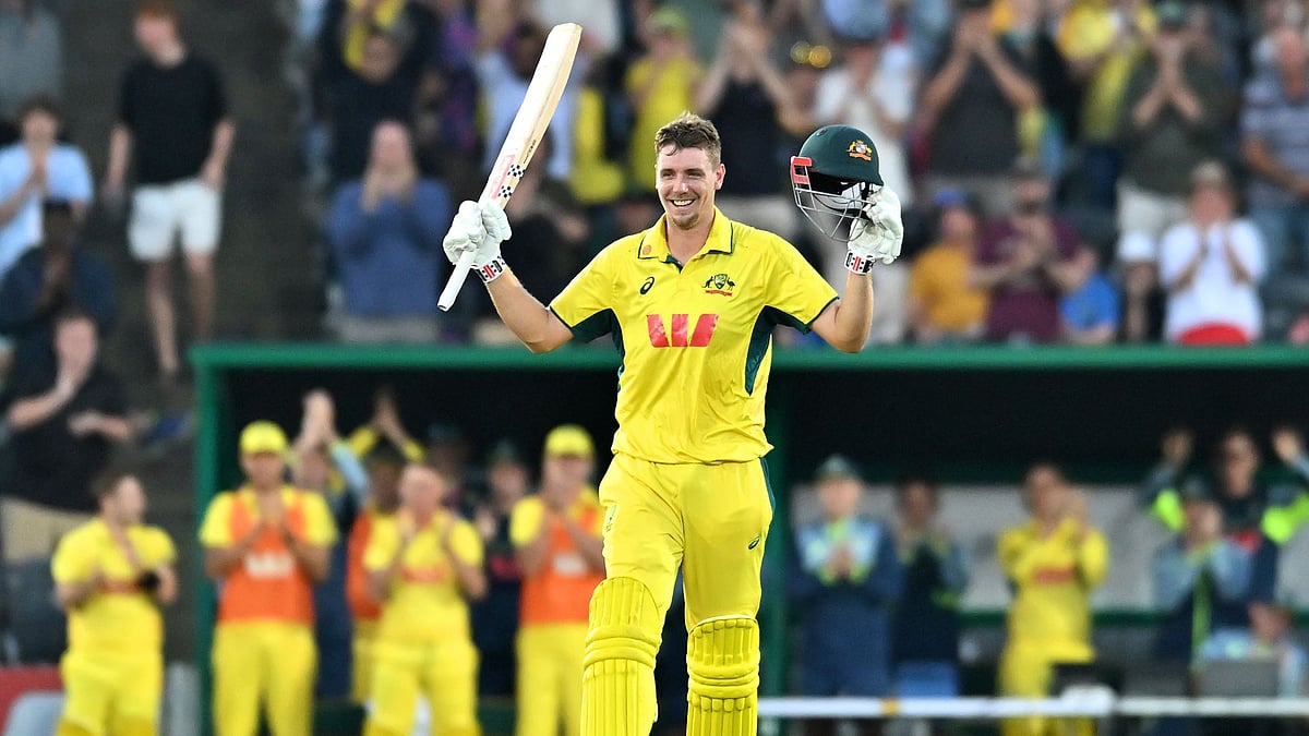 Green hit a quickfire century on Sunday