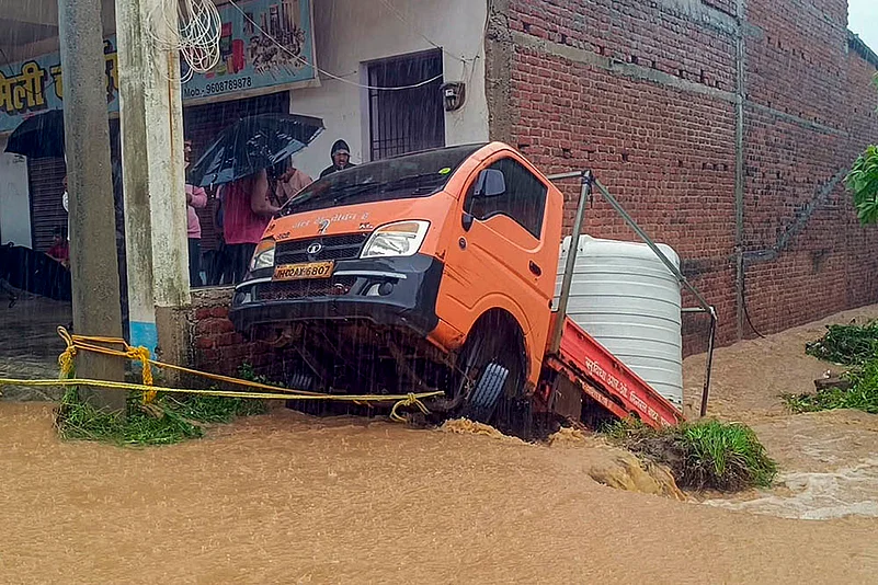 Floods in Jharkhands Chatra