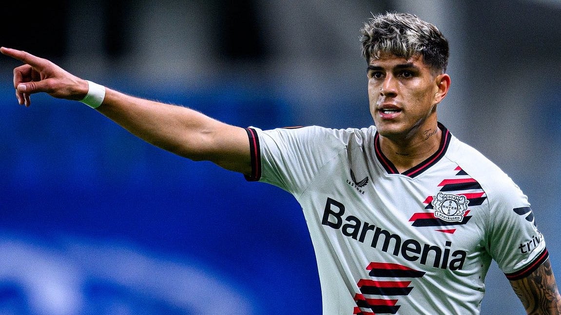 X/Bayer 04 Leverkusen : Piero Hincapie played a pivotal role in Bayer Leverkusen’s 2024 Bundesliga title win.