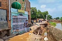 Day In Pics: August 25, 2025 | Photo: PTI : Rain in Nagaur