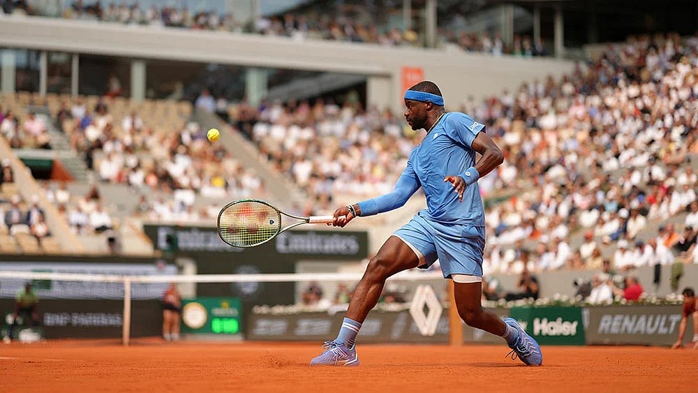 | Photo: AP/Aurelien Morissard : French Open Tennis Tournament: Lorenzo Musetti vs Frances Tiafoe