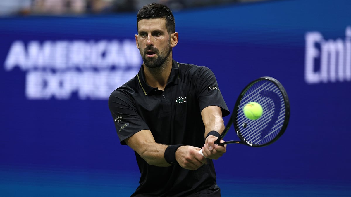 Novak Djokovic beat Learner Tien at the US Open