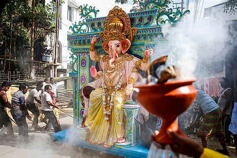 Preparations for Ganesh Chaturthi