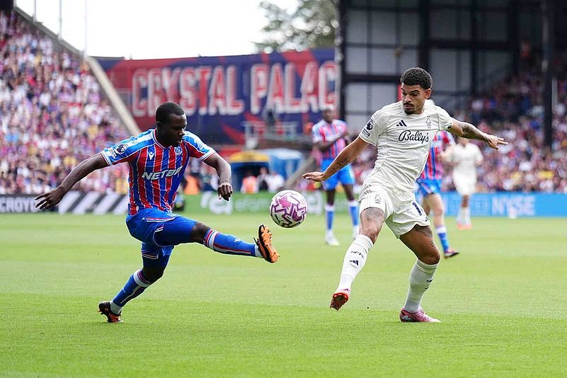 English Premier League 2025-26 matchday 2 Crystal Palace Vs Nottingham Forest_Morgan Gibbs-White