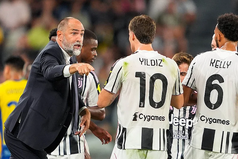 Italy Soccer Serie A 2025-26 Juventus vs Parma_Igor Tudor