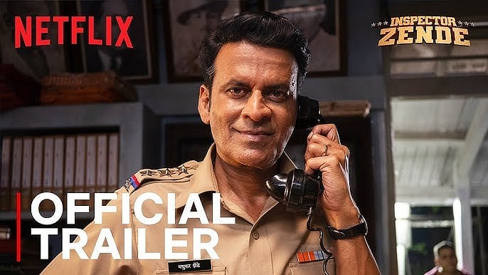 Manoj Bajpayee starrer Inspector Zende trailer - Netflix