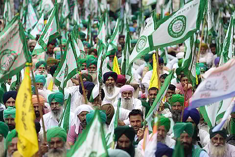 Kisan Mahapanchayat in Delhi
