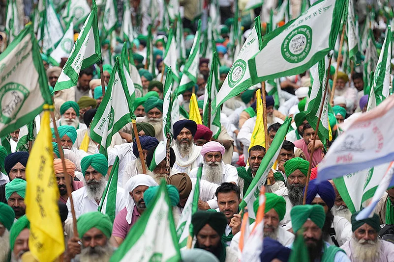 Kisan Mahapanchayat by the Samyukt Kisan Morcha at Jantar Mantar_7