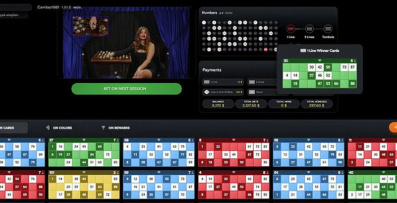 Live Online Bingo