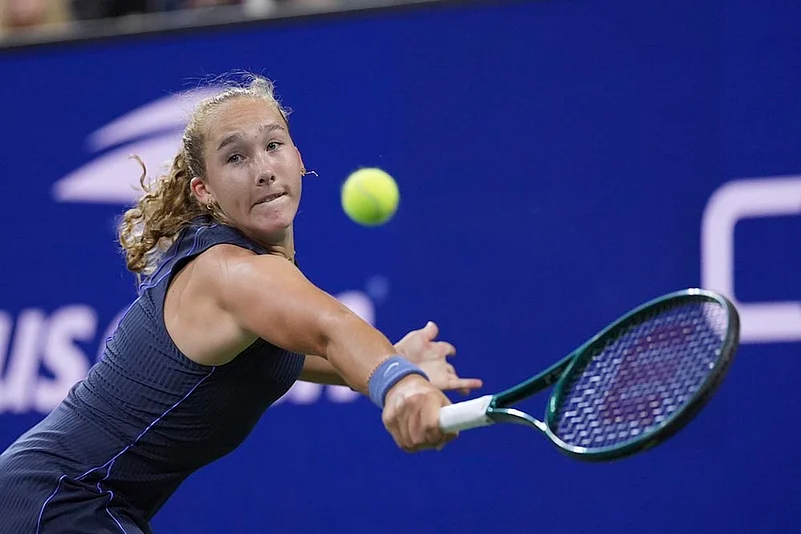 US Open Tennis 2025 Alycia Parks Vs Mirra Andreeva_9