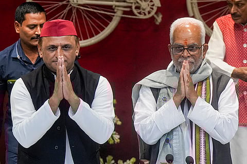 B Sudershan Reddy in Lucknow