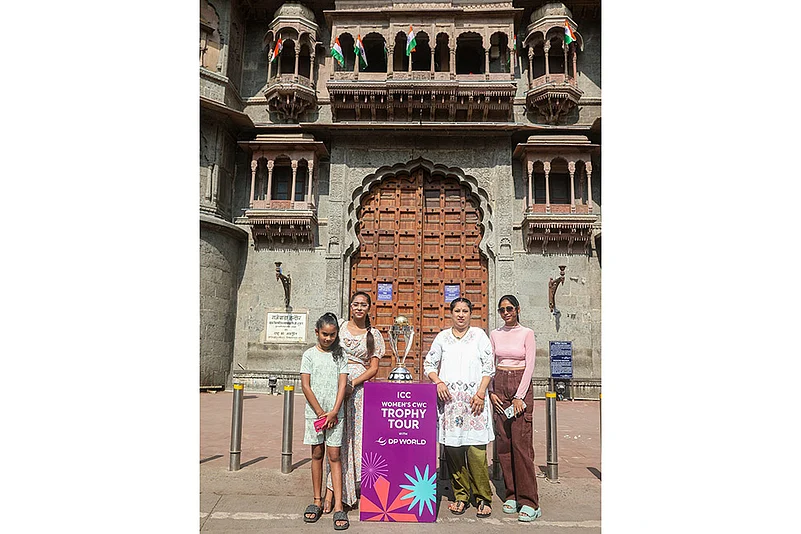 ICC Women’s World Cup 2025 Trophy Tour in Indore_