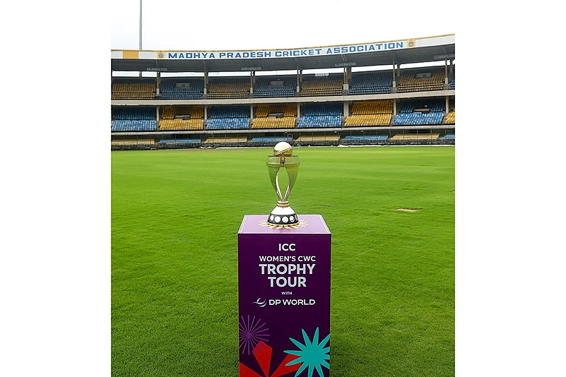 ICC Women’s World Cup 2025 Trophy Tour in Indore_Holkar Stadium in Indore