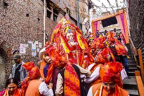 Ganesh Chaturthi preparations
