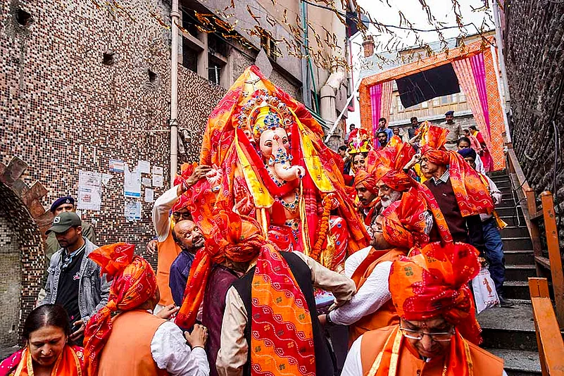 Ganesh Chaturthi preparations