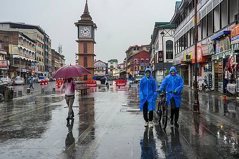 Rain in Srinagar