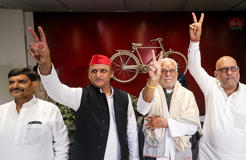 Opposition VP Candidate Reddy Arrives In Lucknow