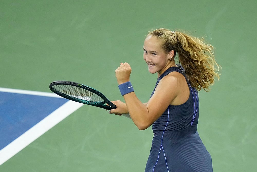 | Photo: AP/Frank Franklin II : US Open 2025: Alycia Parks Vs Mirra Andreeva