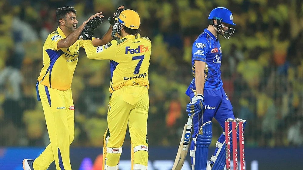 | Photo: AP/R. Parthibhan : IPL 2025: CSK vs MI