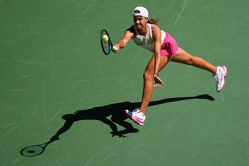 US open tennis 2025 Iga Swiatek vs Emiliana Arango_6