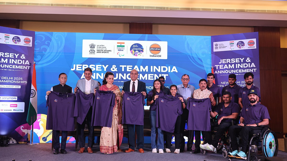 World Para Athletics Championships 2025: Jersey and flag bearers unveiled. - Paralympic Committee of India