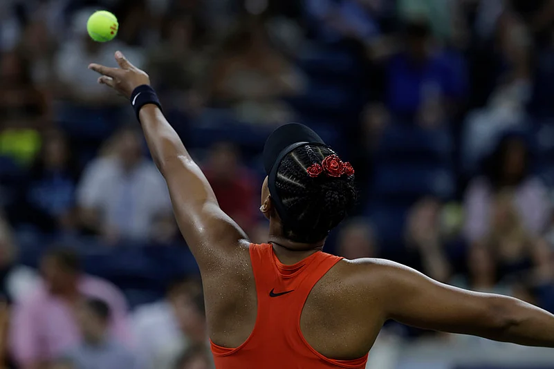 US open tennis 2025 Naomi Osaka Vs Greet Minnen_8