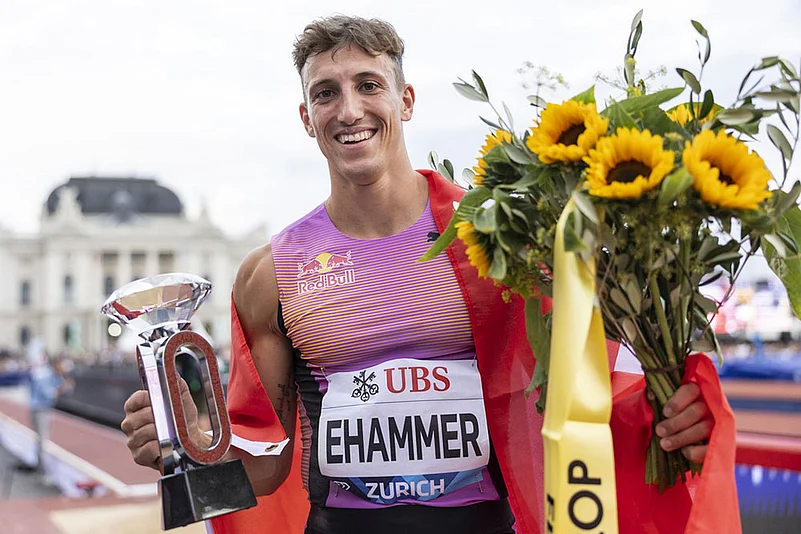 Wanda Diamond League Final 2025 Simon Ehammer