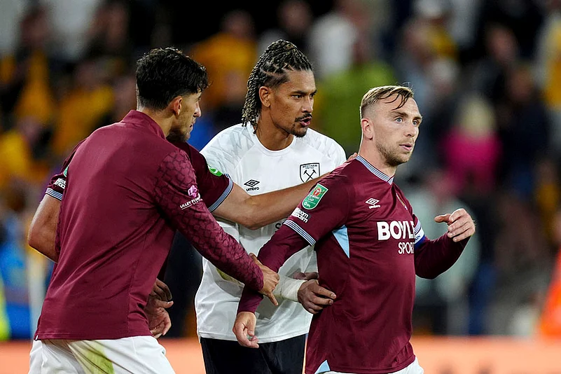 EFL Cup 2025-26 Round 2 soccer match Wolves vs West Ham_Jarrod Bowen