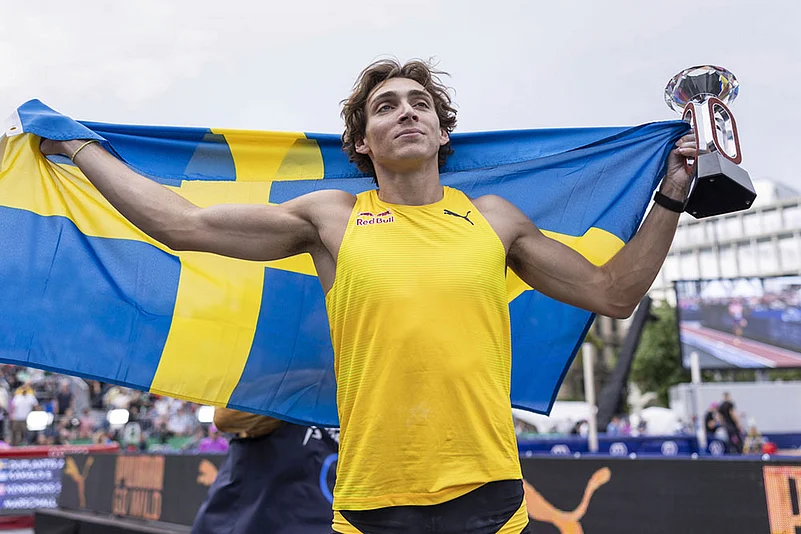 Switzerland Diamond League Armand Duplantis