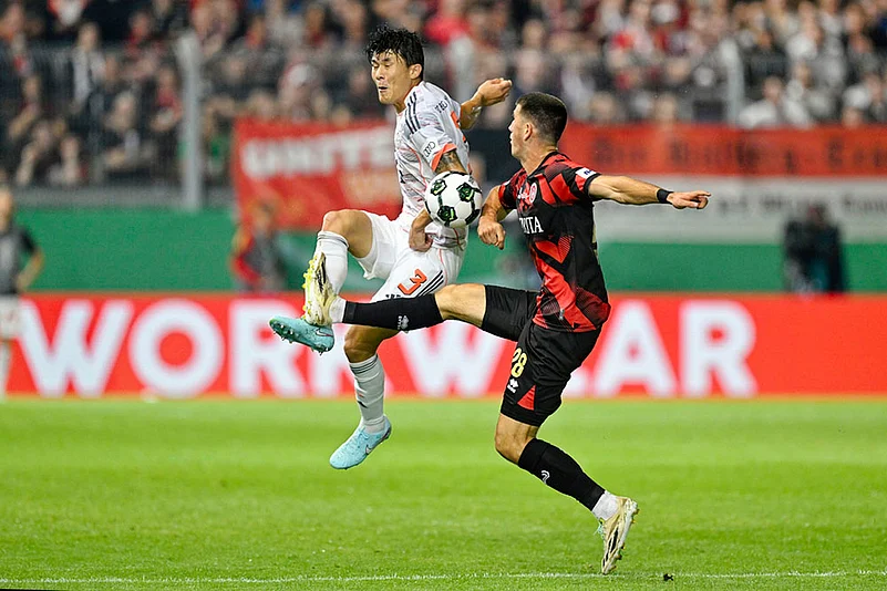 DFB-Pokal/German Cup Wehen Weisbaden vs Bayern Munich_Min-jae Kim