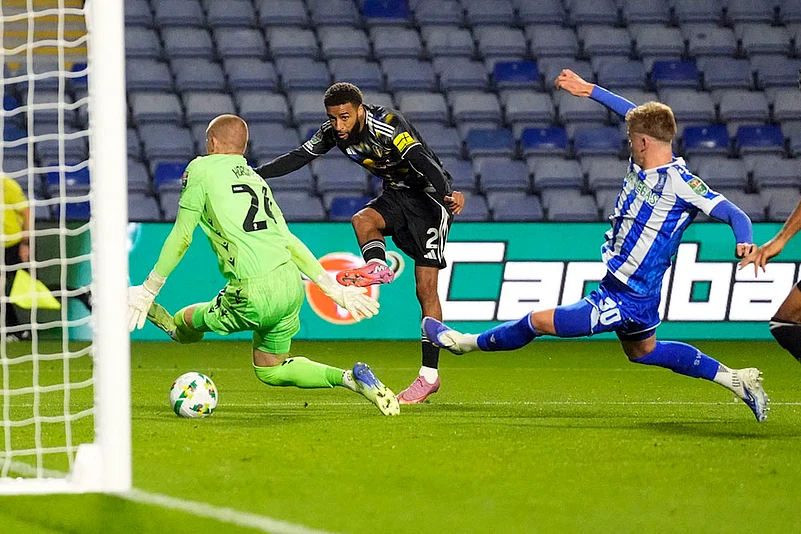EFL Cup 2025-26 Round 2 soccer match Sheffield Wednesday vs Leeds United_ Jayden Bogle