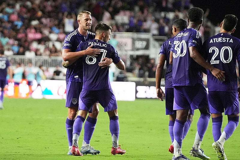 Leagues Cup soccer 2025 Inter Miami Vs Orlando City Semi-final photos_Marco Pašalić
