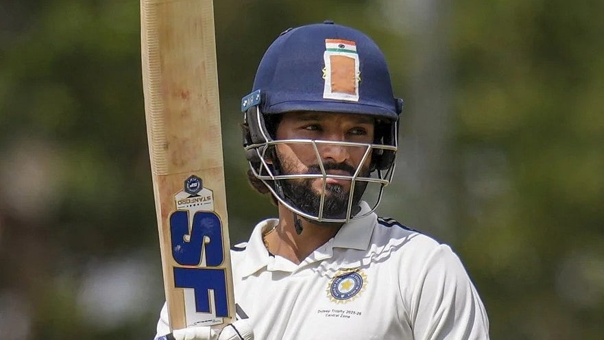 Photo/Shailendra Bhojak : Rajat Patidar Stars With 112-Ball Century In Duleep Trophy 2025 Final Against South Zone