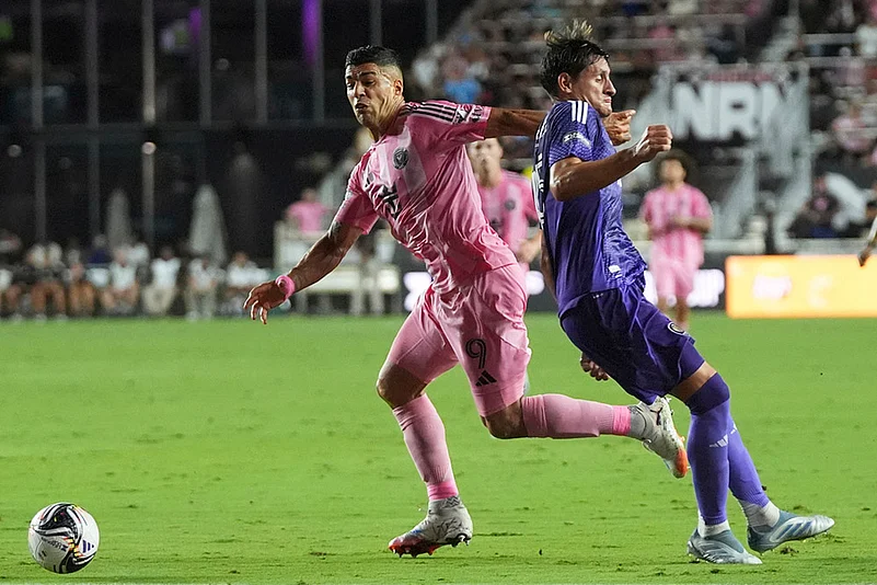 Leagues Cup soccer 2025 Inter Miami Vs Orlando City Semi-final photos_Luis Suárez