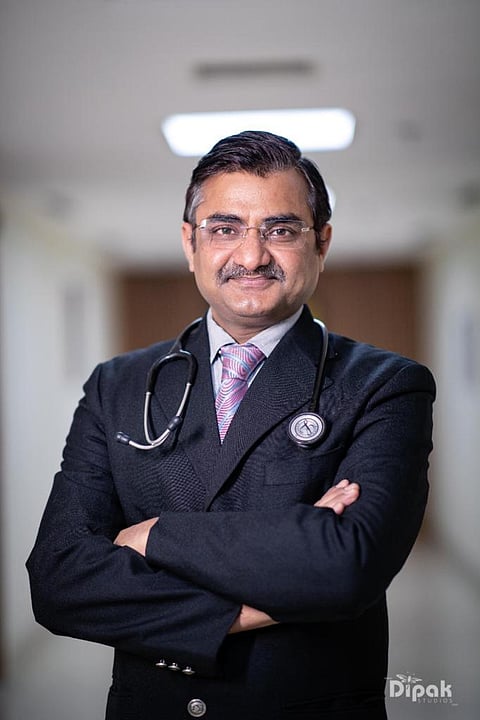 Dr. Vijay Kumar Agarwal, Director & HoD of Pulmonology & Critical Care Medicine, Yatharth Super Speciality Hospital, Faridabad